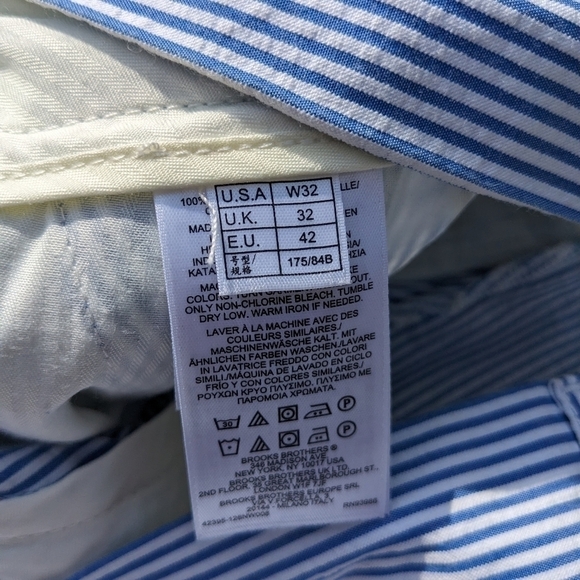 Brooks brothers Seer sucker shorts with watermelon 🍉 print! 32 waist - Picture 5 of 7